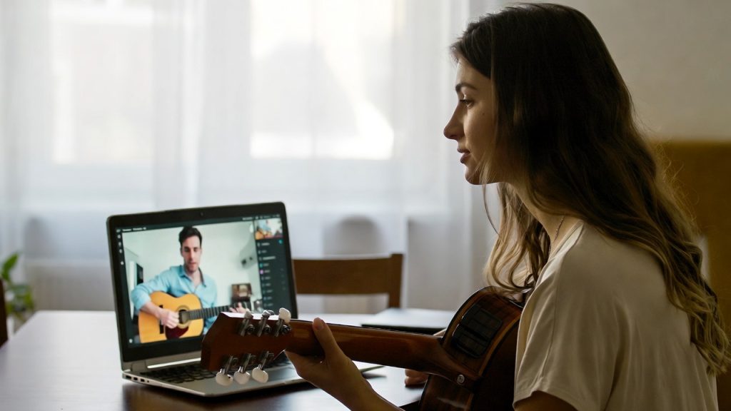 online guitar class